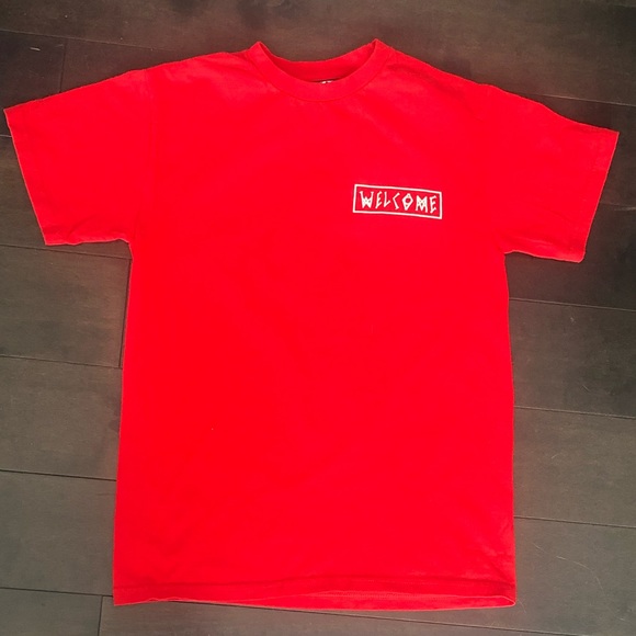 Red T-Shirt with Symbols - Picture 2 of 6